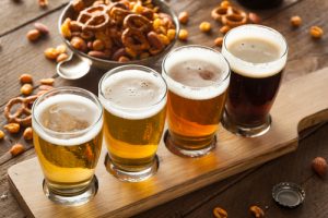 flight of beer