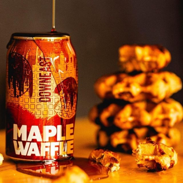 Maple Syrup never looked so good... 😎🍻

@downeastcider 
#morningcider #hardcider #maplewaffle